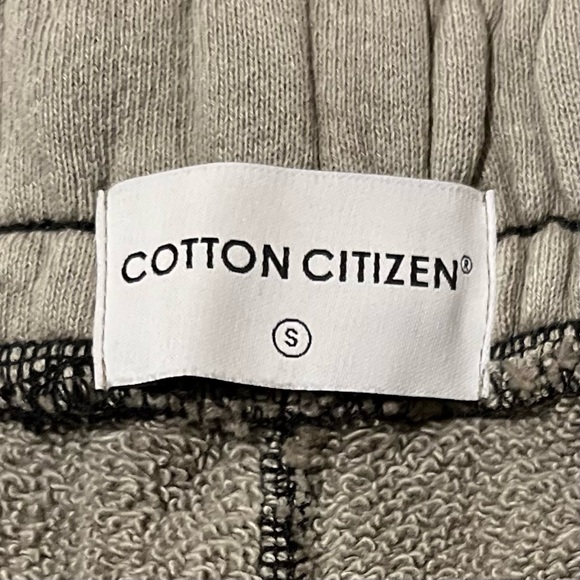 Cotton Citizen Bronx Mens Lounge Shorts Raw Hem Comfy Pull On Size M Grunge USA - Picture 7 of 14